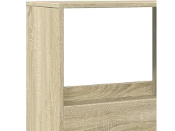 Estante 100x33x155,5 cm derivados de madeira carvalho sonoma