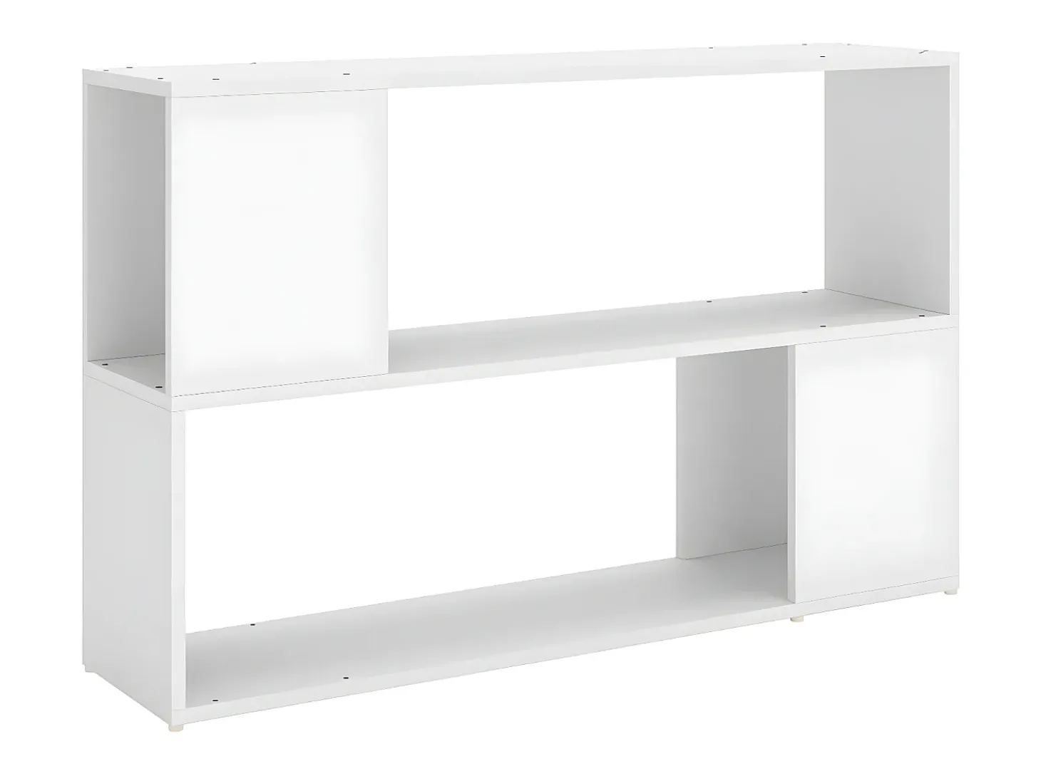 Estante 100x24x63 cm derivados de madeira branco PT394495