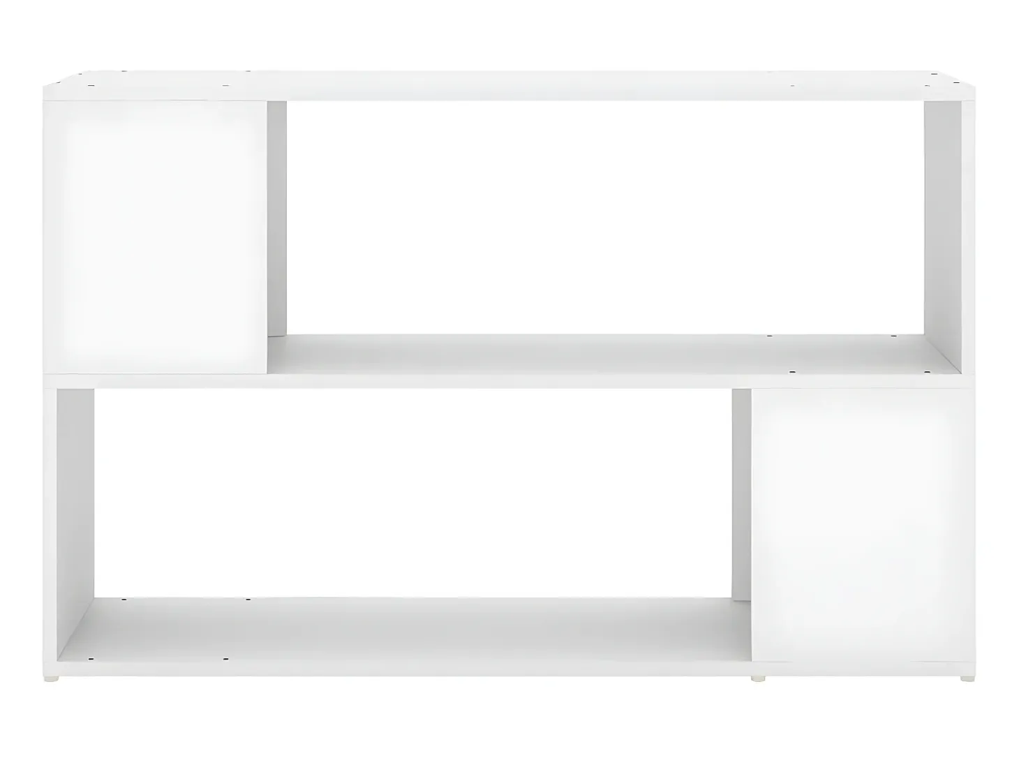 Estante 100x24x63 cm derivados de madeira branco PT394495