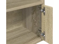 Estante 31x24x127 cm derivados de madeira carvalho sonoma