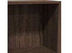 Estante 40x24x76 cm derivados de madeira carvalho castanho