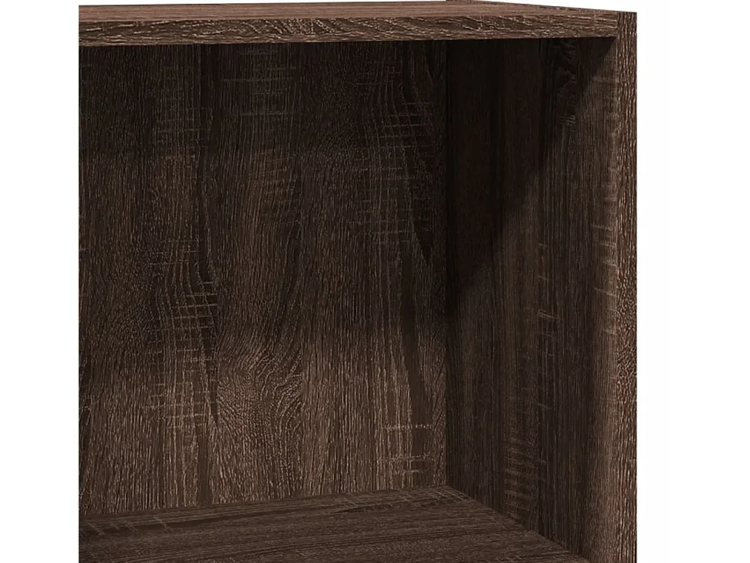 Estante 40x24x76 cm derivados de madeira carvalho castanho