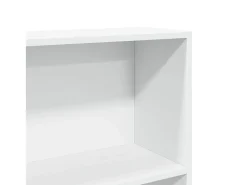 Estante 80x24x176 cm derivados de madeira branco