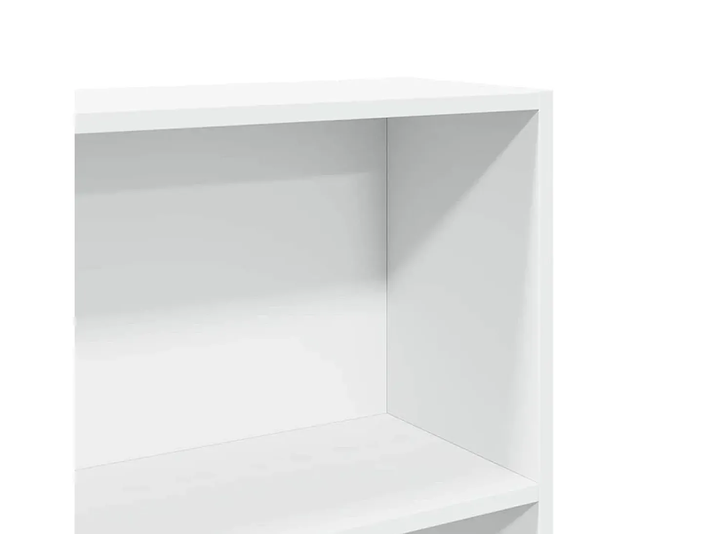 Estante 80x24x176 cm derivados de madeira branco