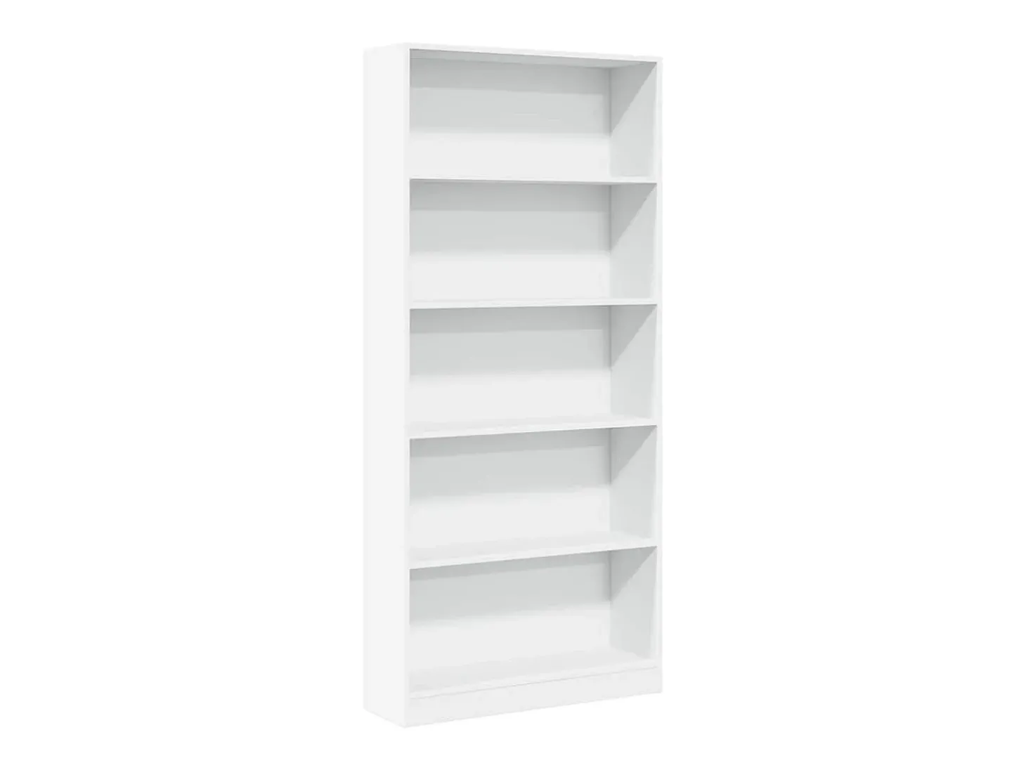 Estante 80x24x176 cm derivados de madeira branco