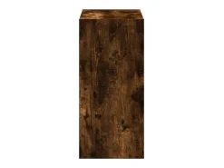 Estante 68,5x32x68,5 cm derivados de madeira carvalho fumado PT338419