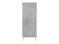 Estante 69,5x32,5x90 cm derivados de madeira cinzento cimento PT893357