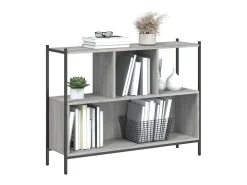 Estante 102x28x77,5 cm derivados de madeira cinzento sonoma PT689546