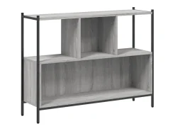 Estante 102x28x77,5 cm derivados de madeira cinzento sonoma PT689546