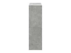 Estante 102x32x108 cm derivados de madeira cinzento cimento