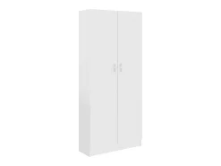 Estante 82,5x30,5x185,5 cm derivados de madeira branco PT374656