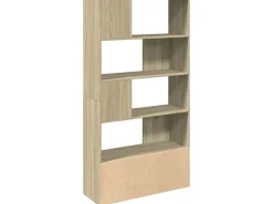 Estante 100x36x189 cm derivados de madeira carvalho sonoma PT300253