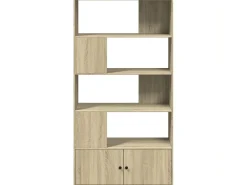 Estante 100x36x189 cm derivados de madeira carvalho sonoma PT300253
