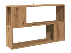Estante 100x24x63 cm derivados de madeira carvalho artisiano