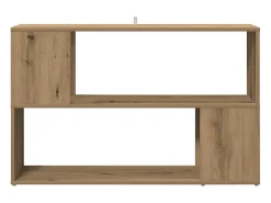 Estante 100x24x63 cm derivados de madeira carvalho artisiano
