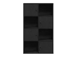 Estante 60x24x101,5 cm derivados de madeira carvalho preto