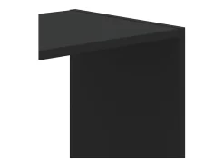 Estante 102x32x108 cm derivados de madeira preto