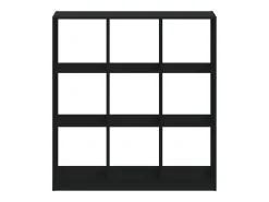 Estante 102x32x108 cm derivados de madeira preto