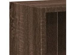 Estante 60x24x76 cm derivados de madeira carvalho castanho