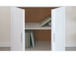 Estante 82,5x30,5x80 cm derivados de madeira branco