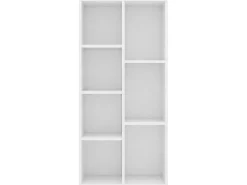 Estante 50x25x106 cm derivados de madeira branco PT805242