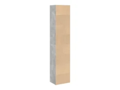 Estante 40x30x189 cm derivados de madeira cinzento cimento