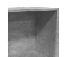 Estante 40x30x189 cm derivados de madeira cinzento cimento
