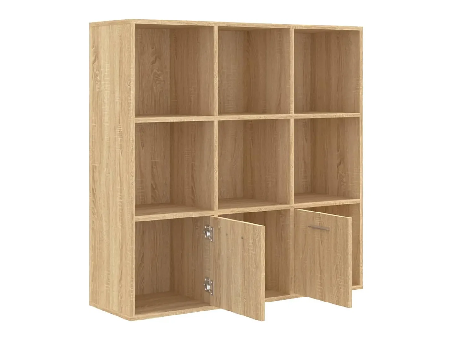 Estante 98x30x98 cm derivados de madeira carvalho sonoma