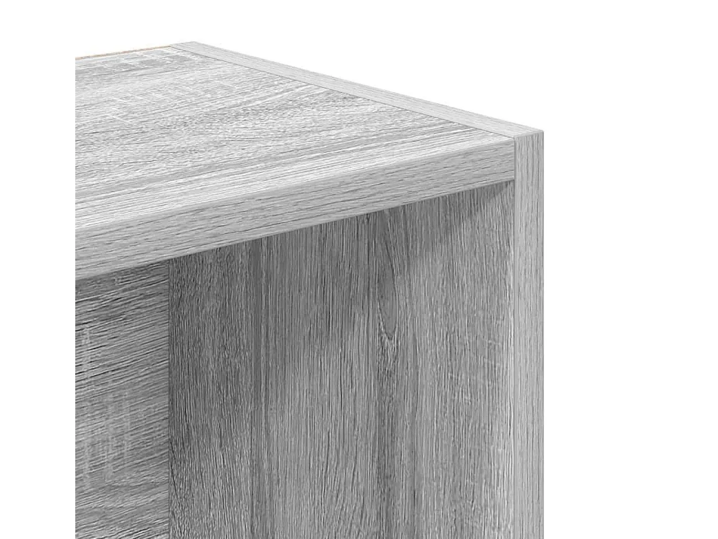 Estante 31x24x102 cm derivados de madeira cinzento sonoma