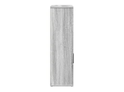 Estante 60x24x85 cm derivados de madeira cinzento sonoma
