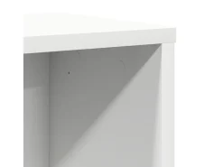 Estante 60x24x85 cm derivados de madeira branco