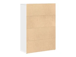 Estante 60x24x85 cm derivados de madeira branco