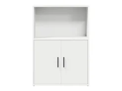 Estante 60x24x85 cm derivados de madeira branco