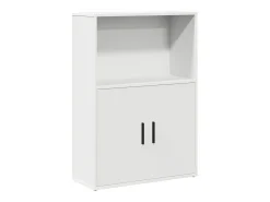 Estante 60x24x85 cm derivados de madeira branco