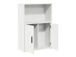 Estante 60x24x85 cm derivados de madeira branco