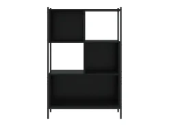 Estante 72x28x109 cm derivados de madeira preto PT562128
