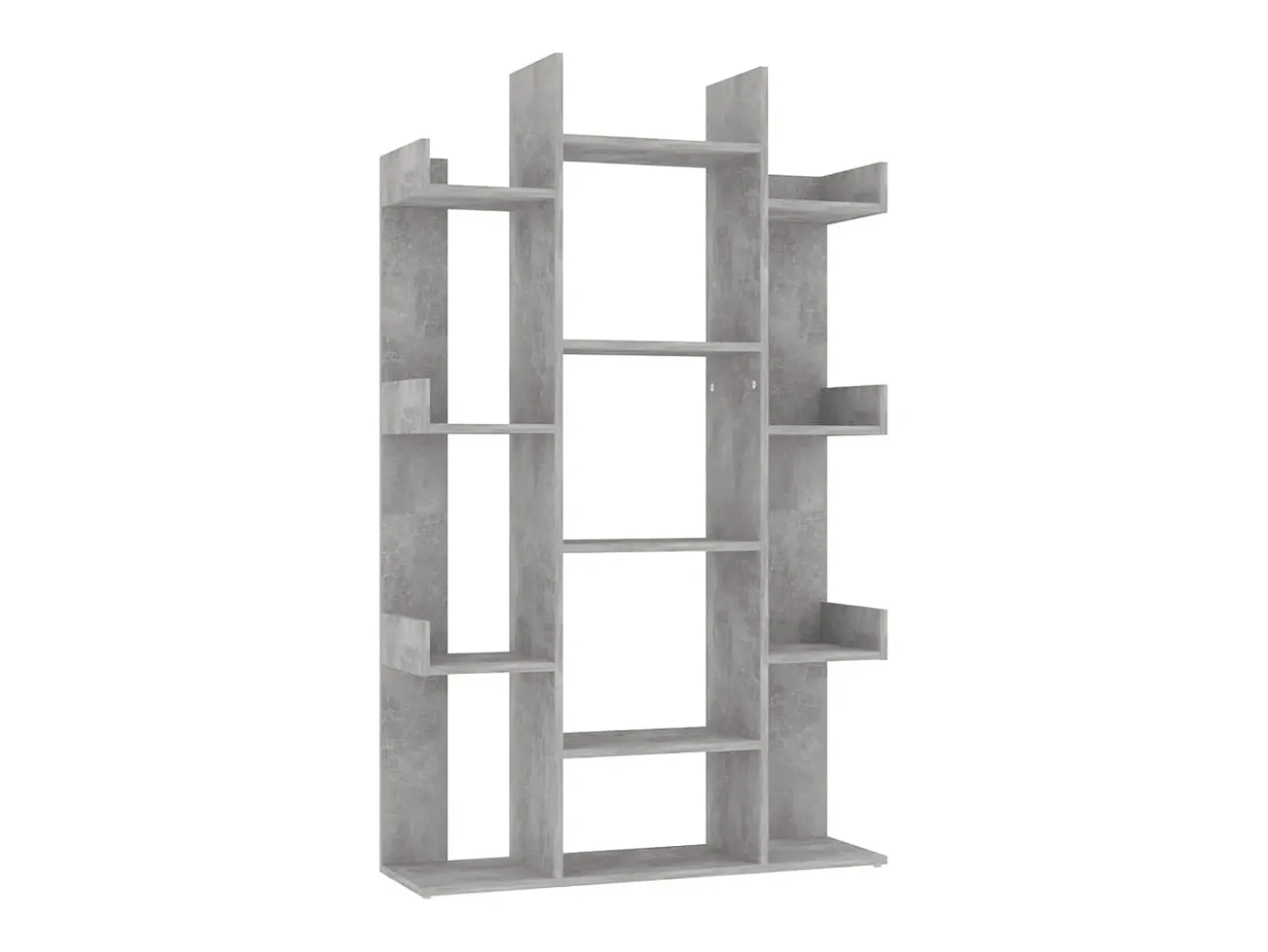 Estante 86x25,5x140 cm derivados de madeira cinzento-cimento PT807946