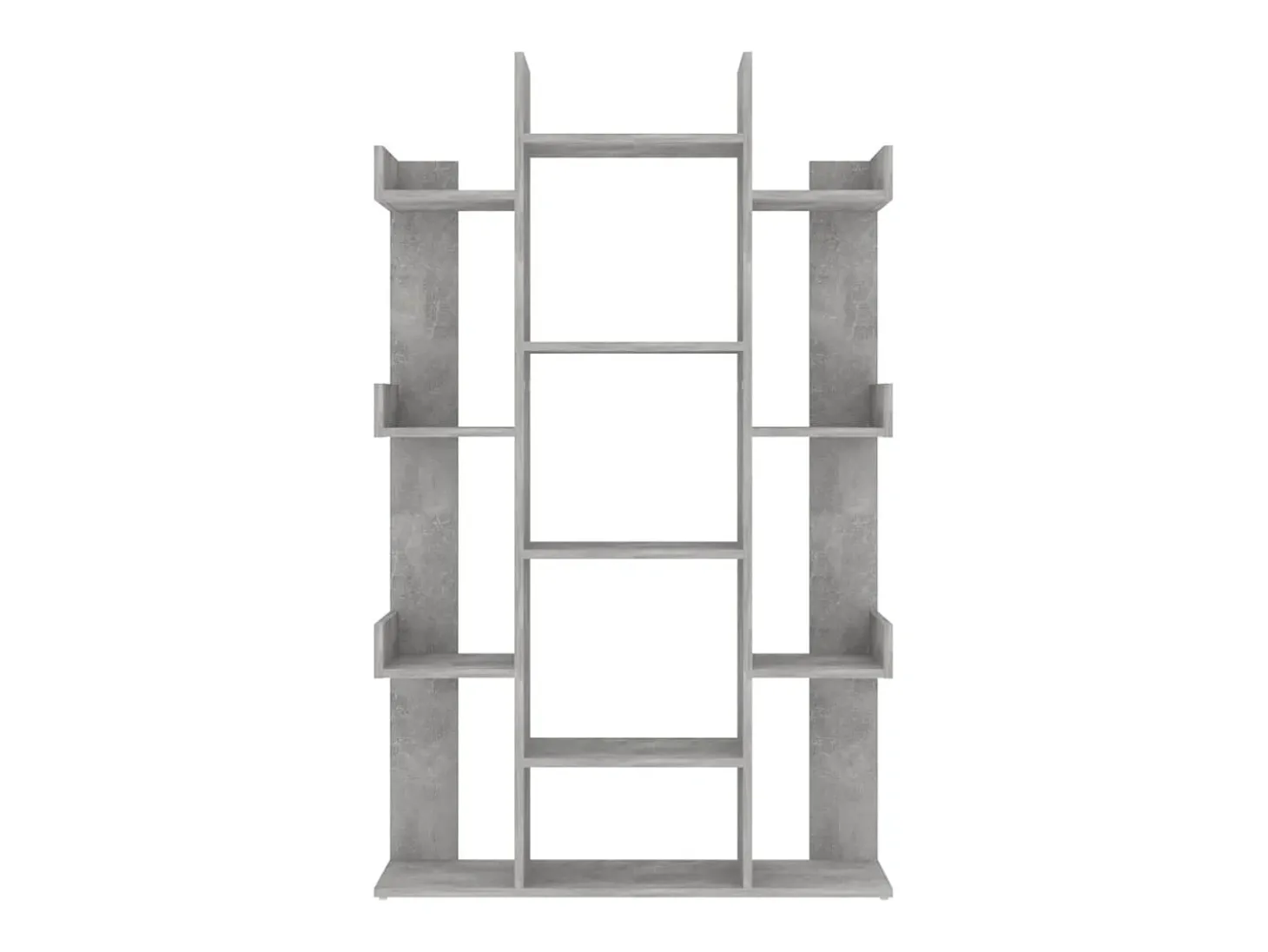 Estante 86x25,5x140 cm derivados de madeira cinzento-cimento PT807946
