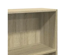 Estante 80x30x189 cm derivados de madeira cor carvalho