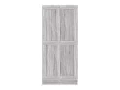 Estante 82,5x30,5x185,5 cm derivados de madeira cinzento sonoma PT302672