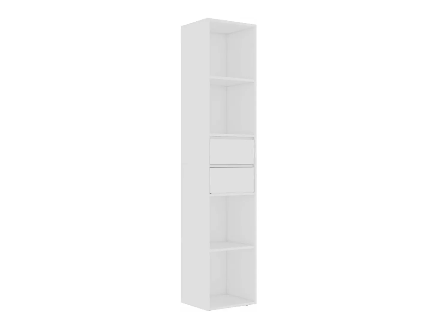 Estante 36x30x171 cm derivados de madeira branco PT592388