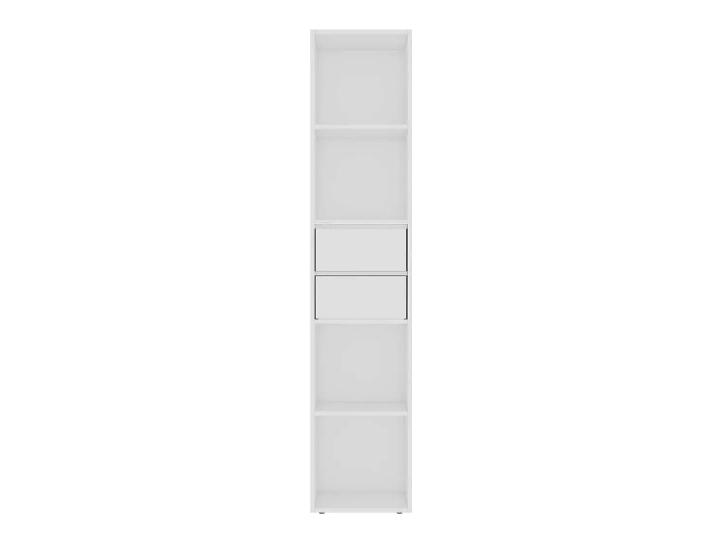 Estante 36x30x171 cm derivados de madeira branco PT592388