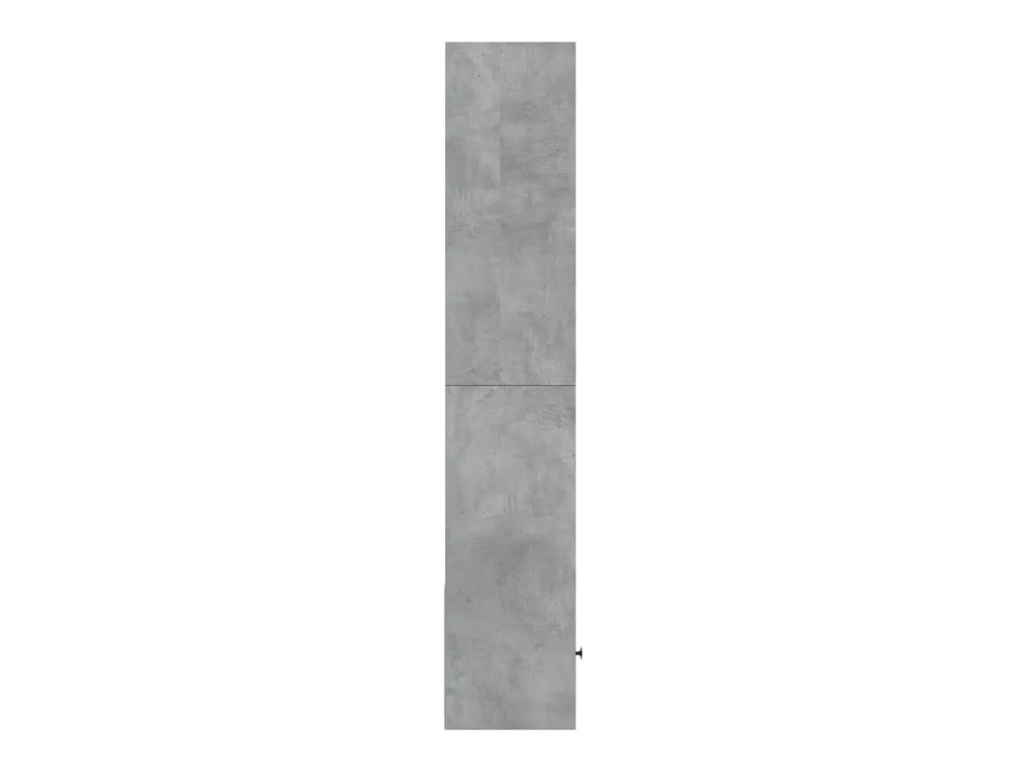Estante 40x36x189 cm derivados de madeira cinzento cimento