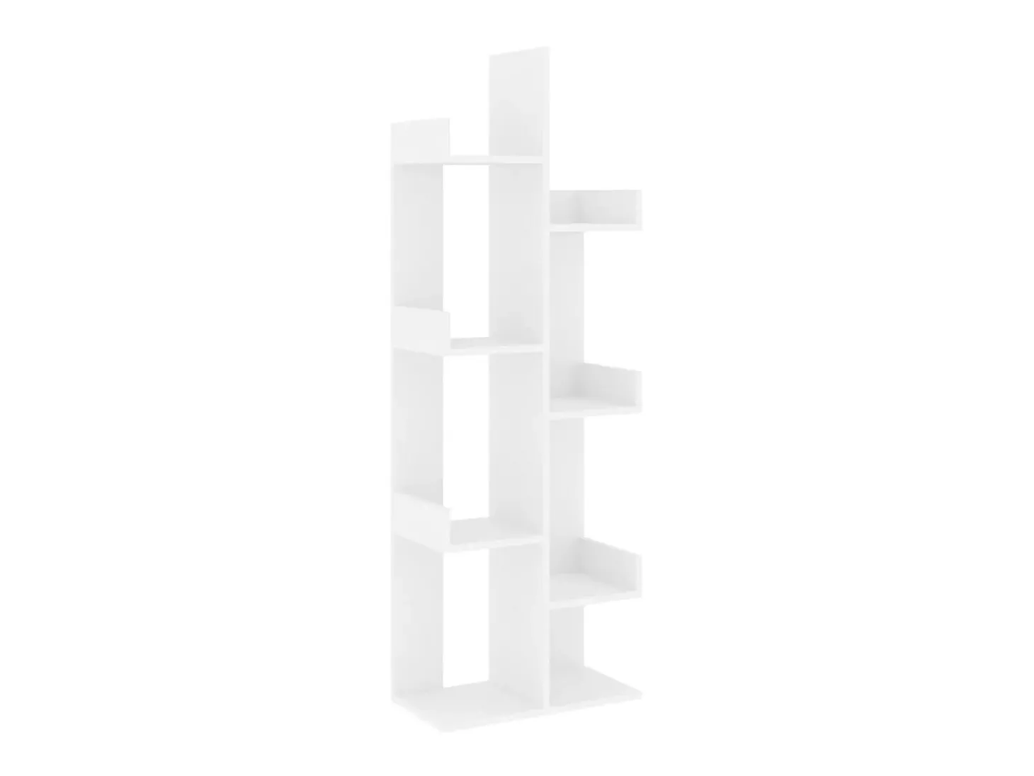 Estante 48x25,5x140 cm derivados de madeira branco PT593686
