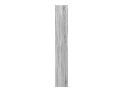 Estante 40x30x189 cm derivados de madeira cinzento sonoma