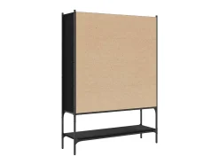 Estante 102x30x141,5 cm derivados de madeira preto