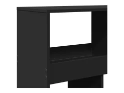 Estante 100x33x187,5 cm derivados de madeira preto