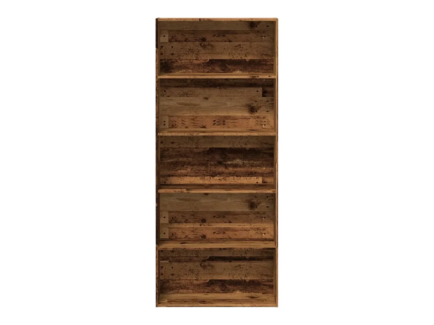 Estante 80x30x189 cm derivados de madeira madeira velha