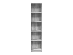 Estante 40x24x176 cm derivados de madeira cinzento sonoma