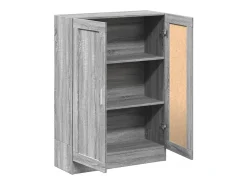 Estante 82,5x30,5x115 cm derivados de madeira cinzento sonoma PT293451